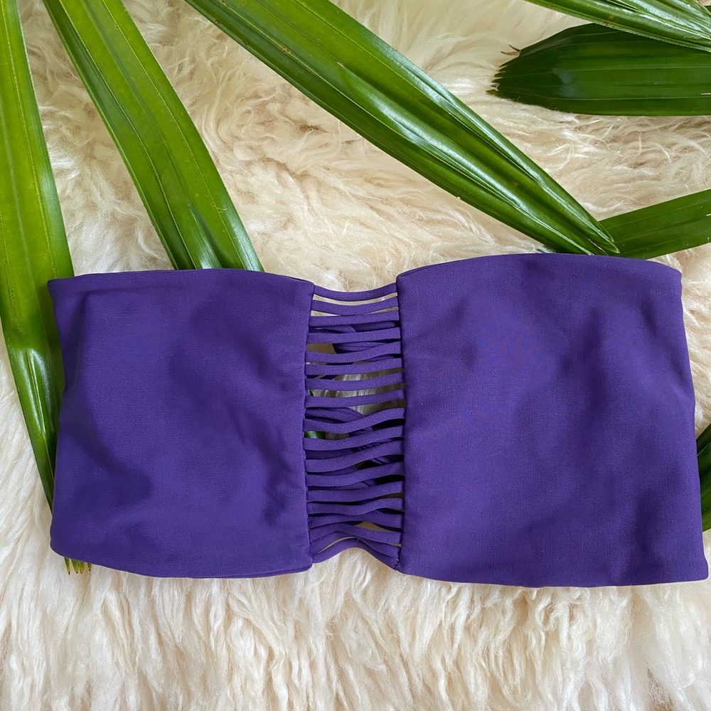 Mikoh Sunset Bandeau Purple Small